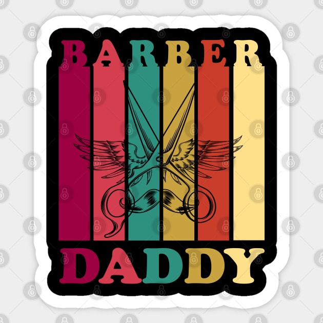 barber daddy Sticker by kenjones